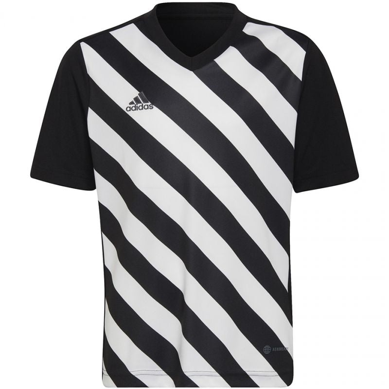 T-shirt adidas Entrada 22 Graphic Jersey Jr HF0123 Clothing/Football Adidas