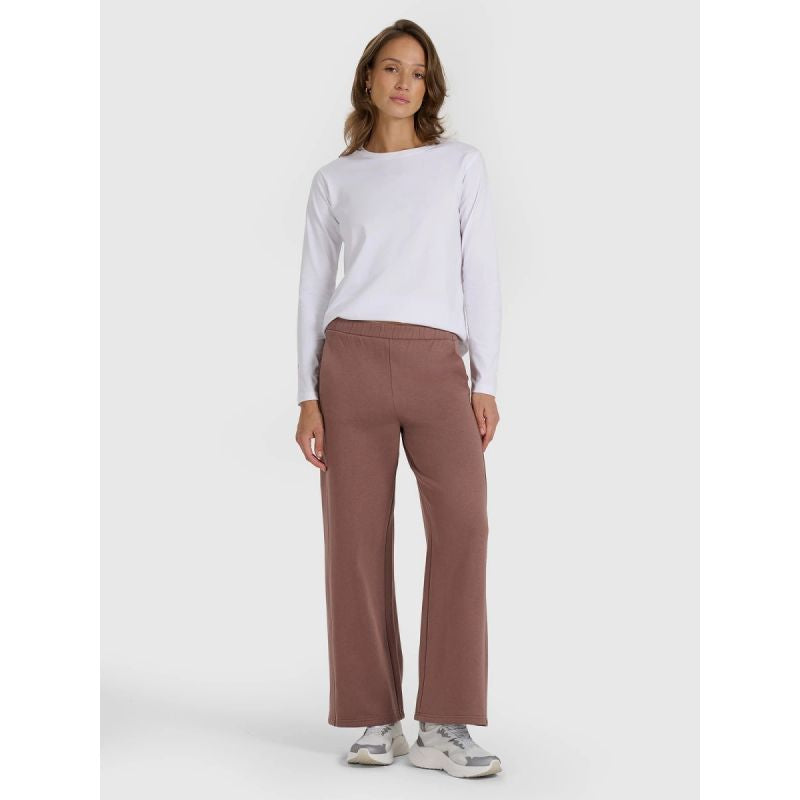 Women's wide-leg sweatpants 4F 4FRAW25TTROF1614-82S *Kategoria tymczasowa Your Sports Performance