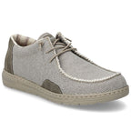 Men's lace-up loafers, gray, Rieker 08600-63 Rieker