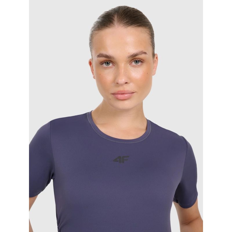 Women's quick-drying yoga and pilates top 4F 4FWAW25TFTSF1524-31S 4f