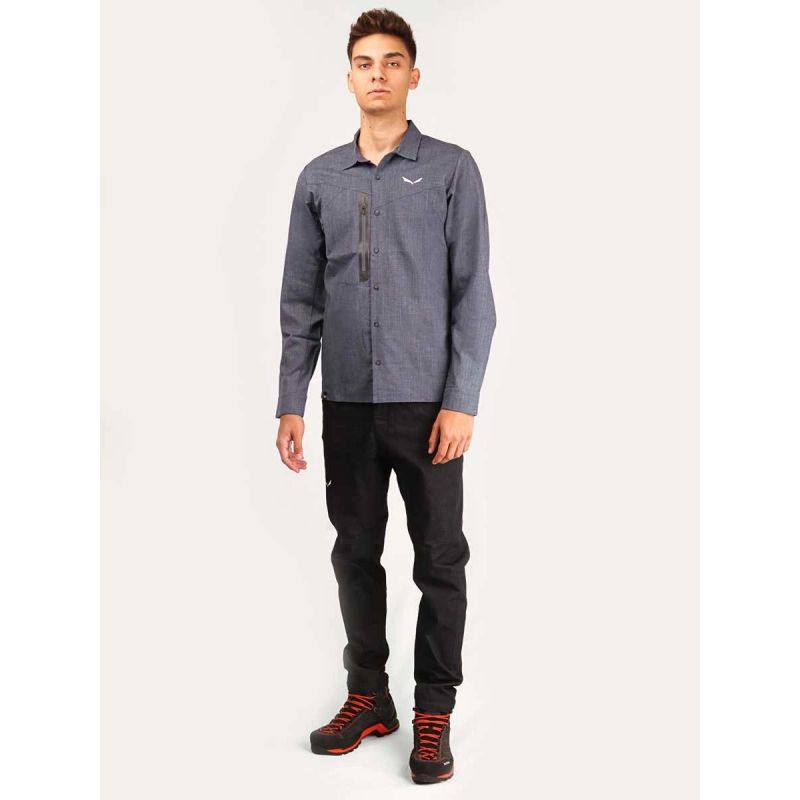 Salewa Fanes Wool Dry Shirt ML/S SRT 27762-3988 Clothing/Outdoor/Salewa Your Sports Performance