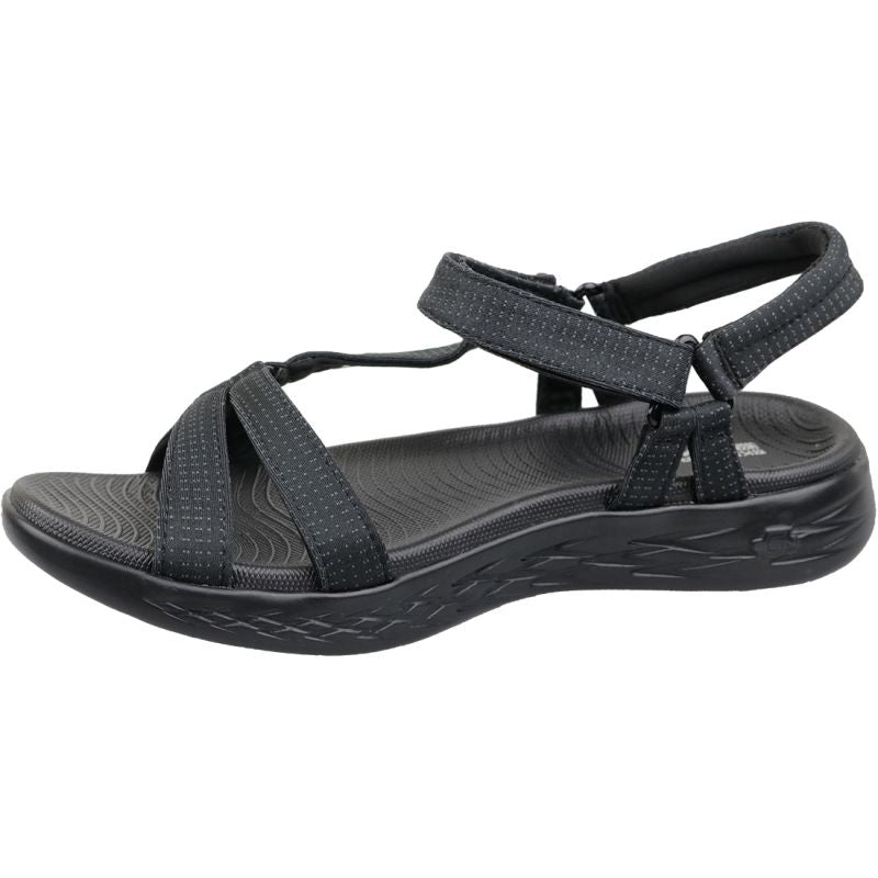 Skechers On The Go 600 W Sandals 15316-BBK Footwear/Lifestyle/Skechers Your Sports Performance