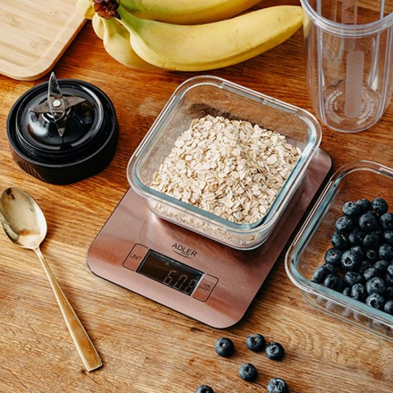 ADLER AD 3183c copper kitchen scale AGD - Produkty/Wagi kuchenne Your Sports Performance