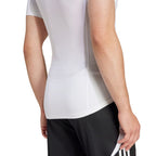 Men's adidas Techfit Short Sleeve Tee white JP4675 adidas