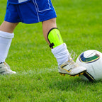 Meteor L football shin guards white In preparation Your Sports Performance