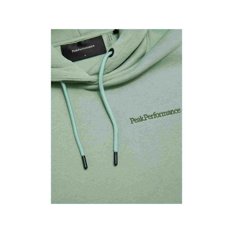 Women's PEAK PERFORMANCE W Original Small Logo Hoodie Green