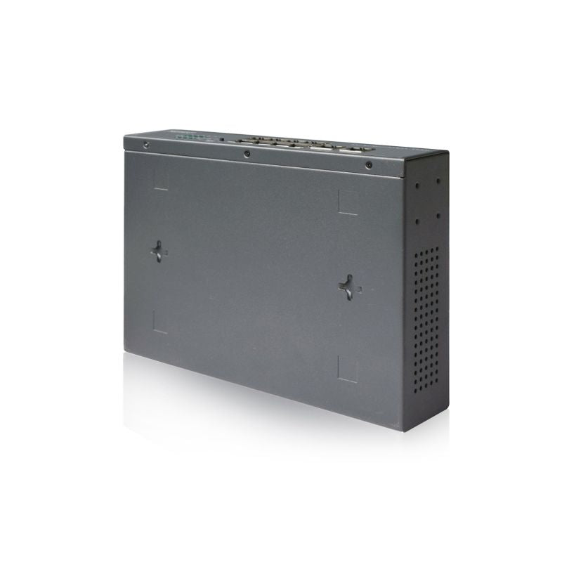 Unmanaged network switch 19" 8x RJ45 10/100 Mb/s, 2x FastEthernet uplink, PoE+ 120W budget Komunikacja i łączność/Switch-e Your Sports Performance