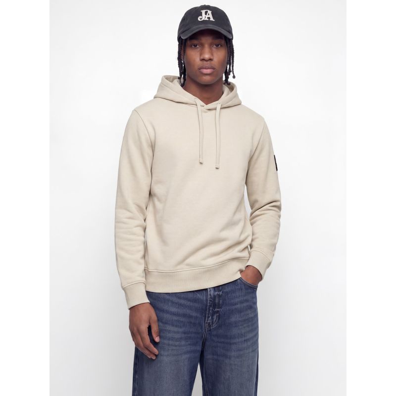 Jack&Jones Men's Hoodie JJCLEVELAND SWEAT HOOD SN 12298441 MOONBEAM