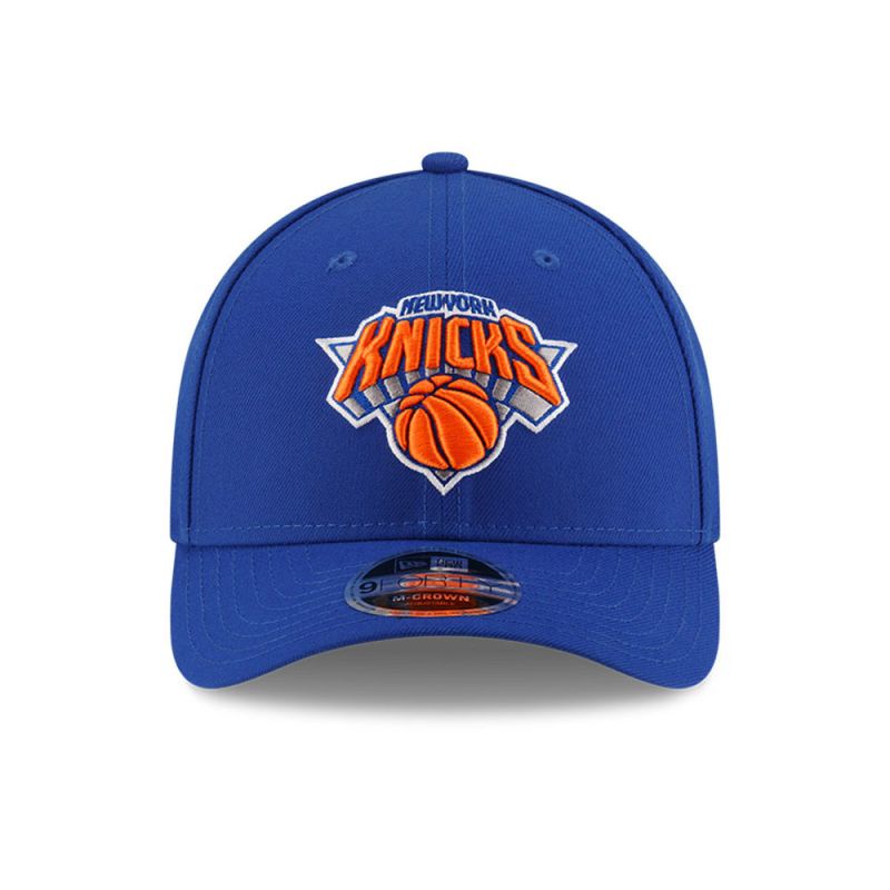 New Era 9FORTY New York Knicks NBA Team M-Crown Blue Snapback Cap - 60755468 Odzież/Czapki/Czapki z daszkiem Your Sports Performance