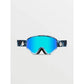 Volcom YAE LAGOON TIE DYE/BLUE CHROME women's/men's snowboard goggles UV protection blue (VG0722110) Accessories/Skiing/Gogle/Volcom Your Sports Performance