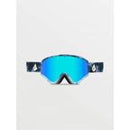 Volcom YAE LAGOON TIE DYE/BLUE CHROME women's/men's snowboard goggles UV protection blue (VG0722110) Accessories/Skiing/Gogle/Volcom Your Sports Performance
