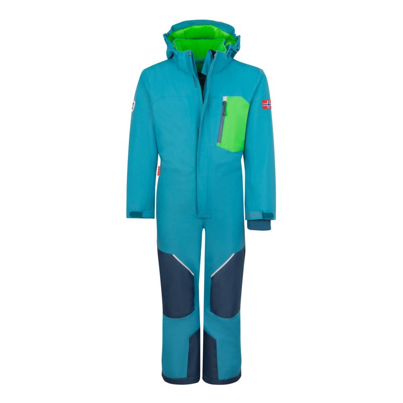 Trollkids Kids Isfjord Snowsuit XT Winter Blue (639-104) In preparation Your Sports Performance