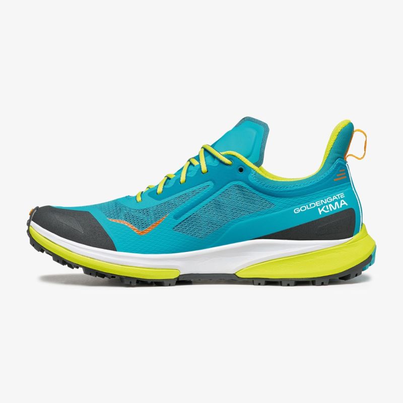 Scarpa Golden Gate Kima Rt trail shoes - lake blue/lime Odzież militarna/Buty Your Sports Performance