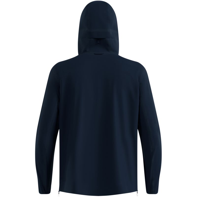 Men’s ODLO ESSENTIAL 2.5L WATERPROOF Jacket Hardshell Rain Jacket, Navy Blue
