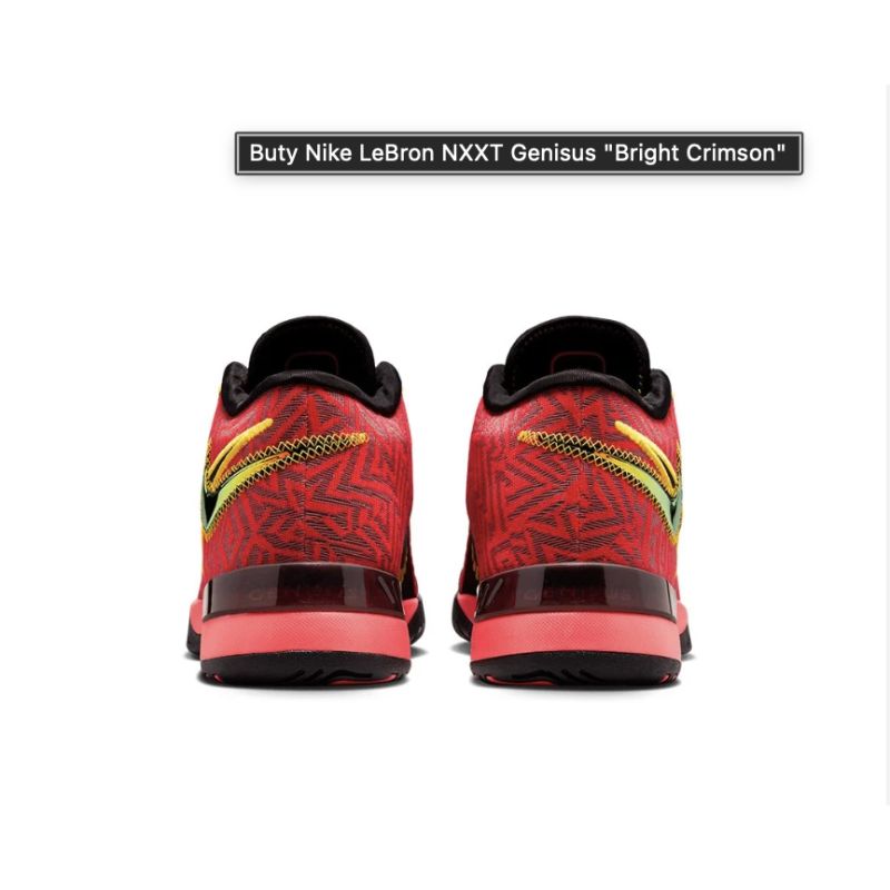 Nike LeBron NXXT Genisus Bright Crimson Basketball Shoes – HF0712-600