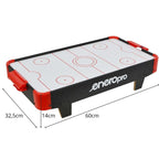 TABLE GAME AIR HOCKEY 60x32.5x14CM BLACK ENERO PRO Accessories Your Sports Performance