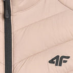 Women's vest 4F F347 beige 4FWSS26TVJAF347 83S
