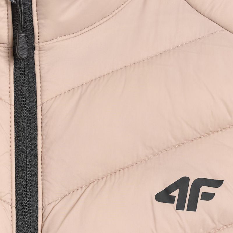 Women's vest 4F F347 beige 4FWSS26TVJAF347 83S