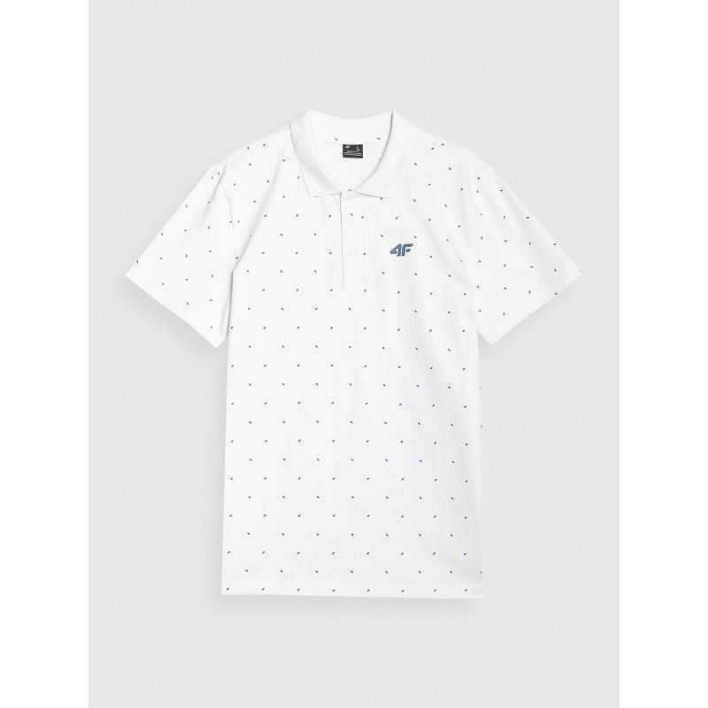 Men's polo shirt 4F 4FWSS25TPTSM703-10S *Kategoria tymczasowa Your Sports Performance