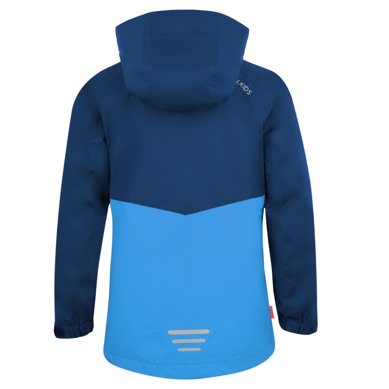 TrollKids Kids Bryggen 3in1 Jacket Raincoat with Hood Blue (418-110) In preparation Your Sports Performance