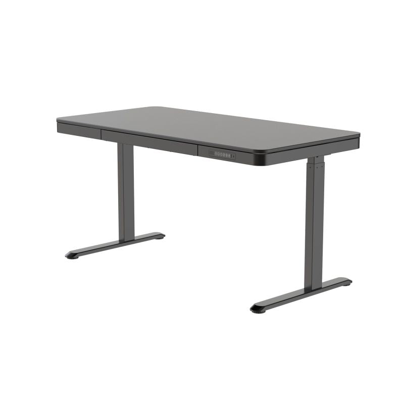 Activejet ET119W-C Electric Height Adjustable Desk, Black. Tabletop dimensions: 140 x 70 cm. Biurka/Biurka nowoczesne Your Sports Performance