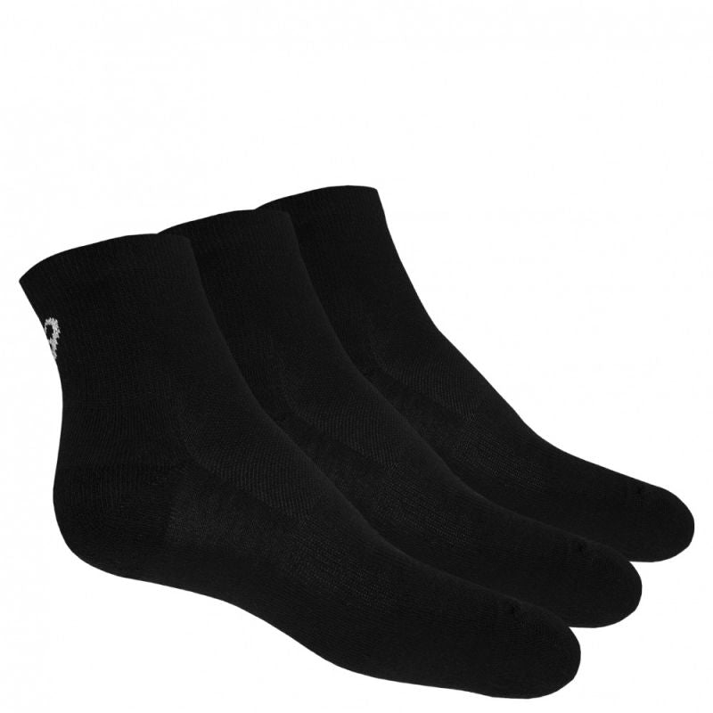 Asics 3PPK Quarter Socks 155 205 0900 Clothing/Running Asics