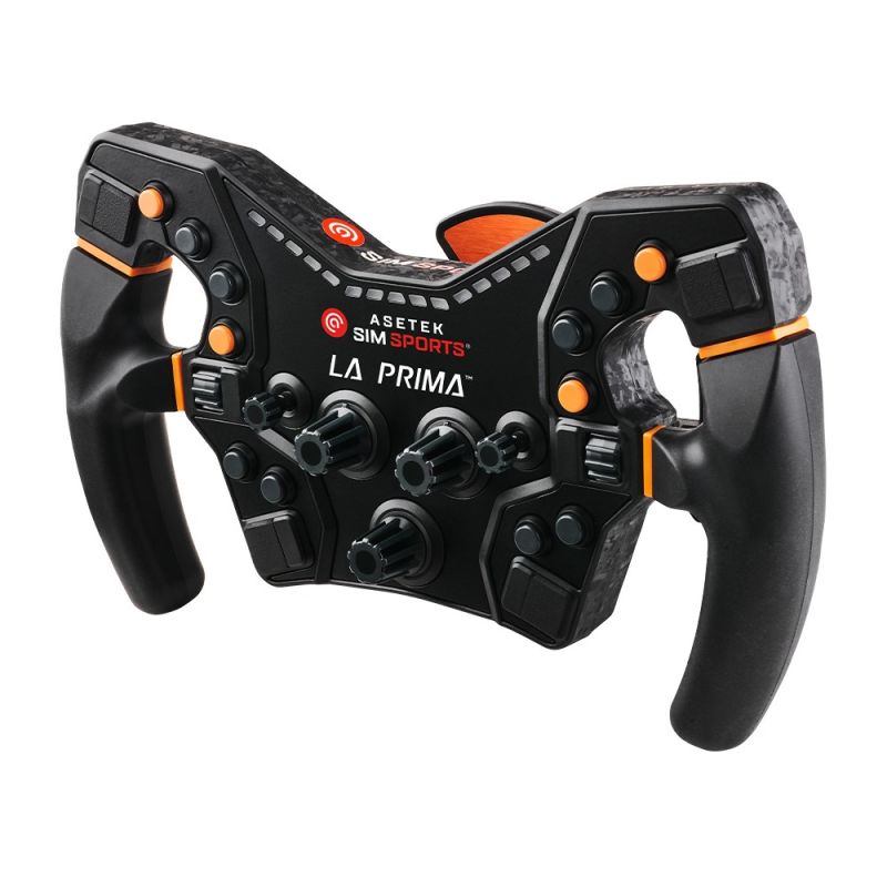 Asetek La Prima Black PC Steering Wheel Gaming PC/Kontrolery Your Sports Performance