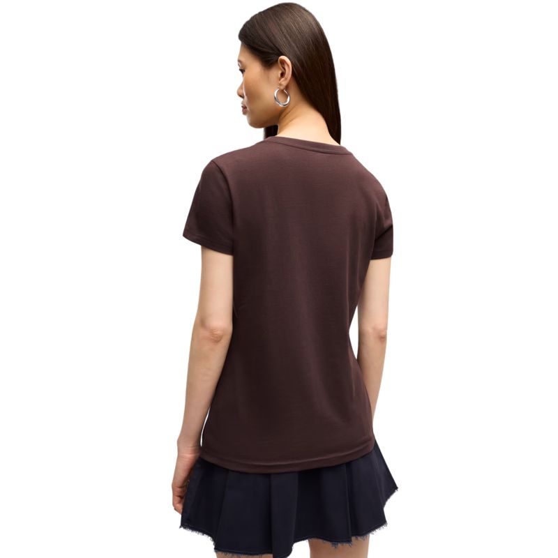 Puma Women's ESS Small No. 1 Logo Tee(s) Dark Brown 682373 33