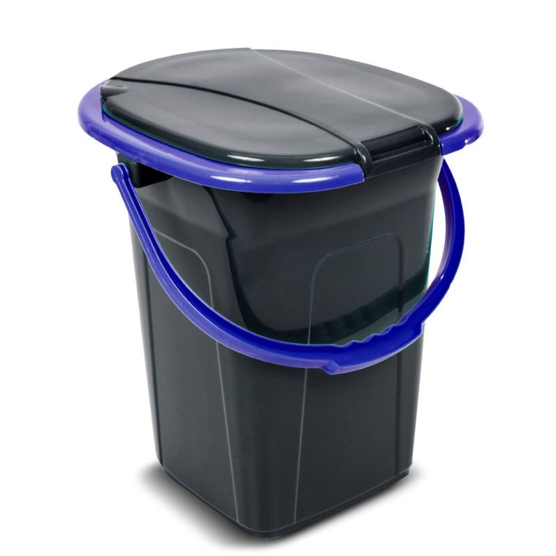 GREENBLUE TRAVEL TOILET, BLACK AND NAVY BLUE GB320BB Import z Action/Kemping/Do higieny Your Sports Performance
