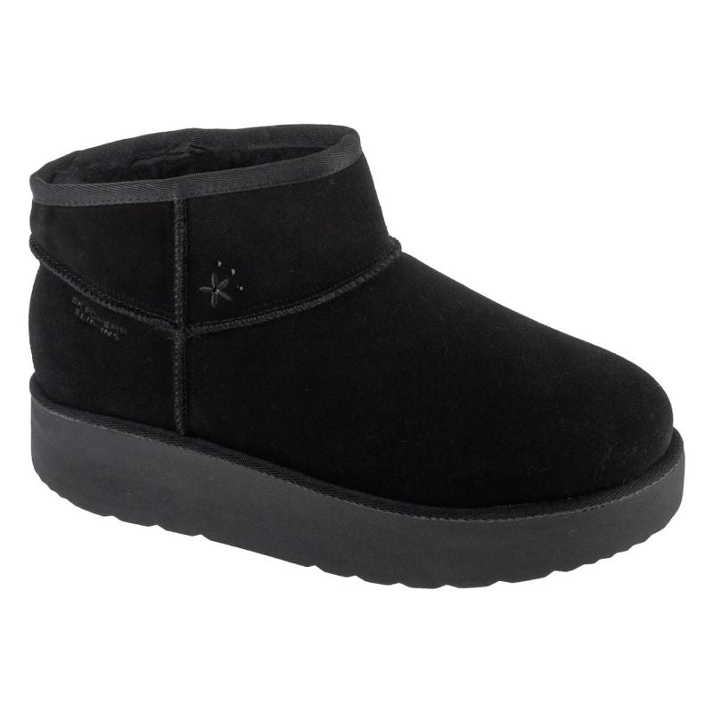 Skechers Slip-Ins Ankle Boots- Keep Cozy 169143-BBK Black In preparation Your Sports Performance