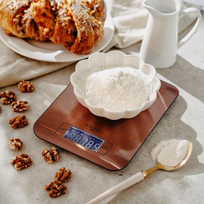 ADLER AD 3183c copper kitchen scale AGD - Produkty/Wagi kuchenne Your Sports Performance