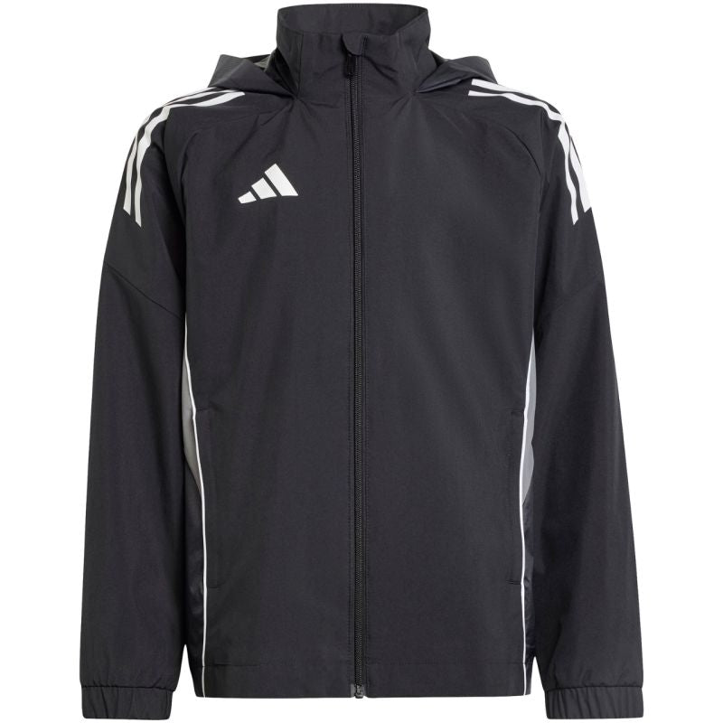 adidas Tiro 25 Competition All Weather Kids Jacket Black IW0448 Clothing Your Sports Performance