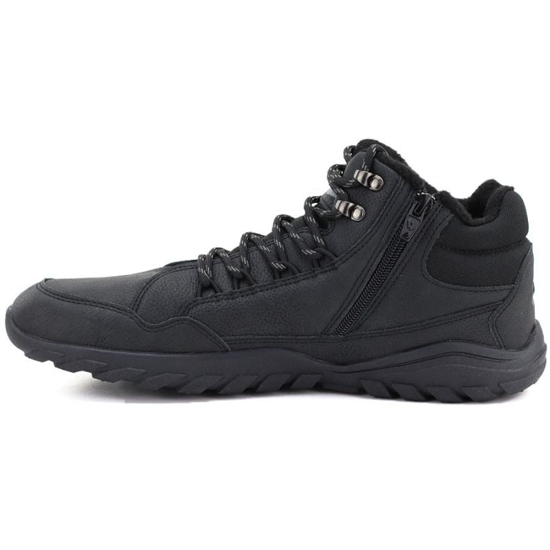 Men's high-top sports shoes, barefoot, elastic, black, LOTTO 2401970U