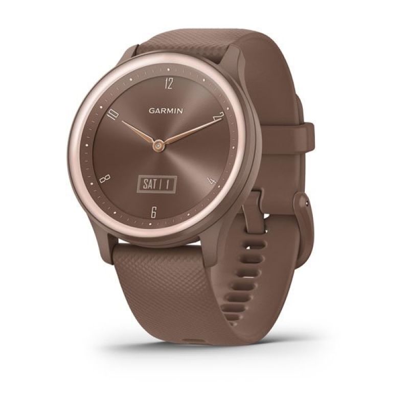 Garmin Vivomove Sport 40mm Cocoa Peach Gold watch Akcesoria sportowe i turystyczne/Zegarki sportowe Your Sports Performance