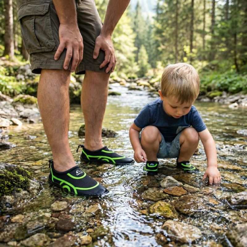 MAN WATER SHOES BLACK/GREEN XQMAX SIZE 46 Sport/Sporty Wodne/Obuwie Your Sports Performance
