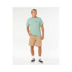 RIP CURL Vaporcool Search Peak Tee Green