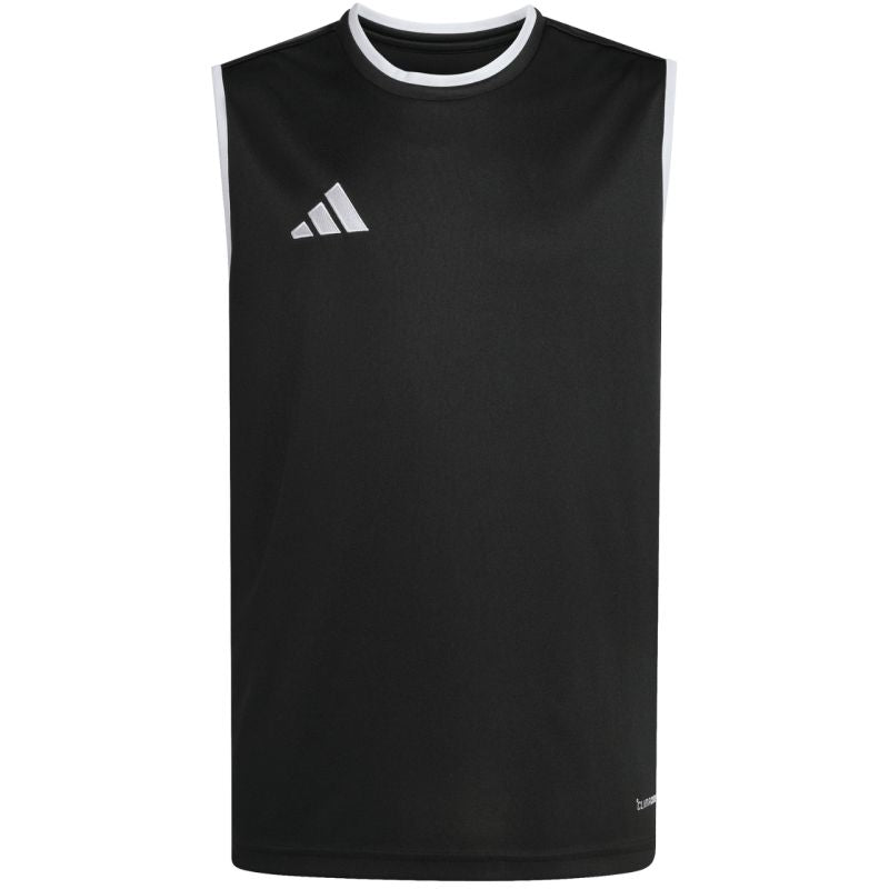 adidas Entrada 26 Sleeveless Jersey Kids' Black KB3933