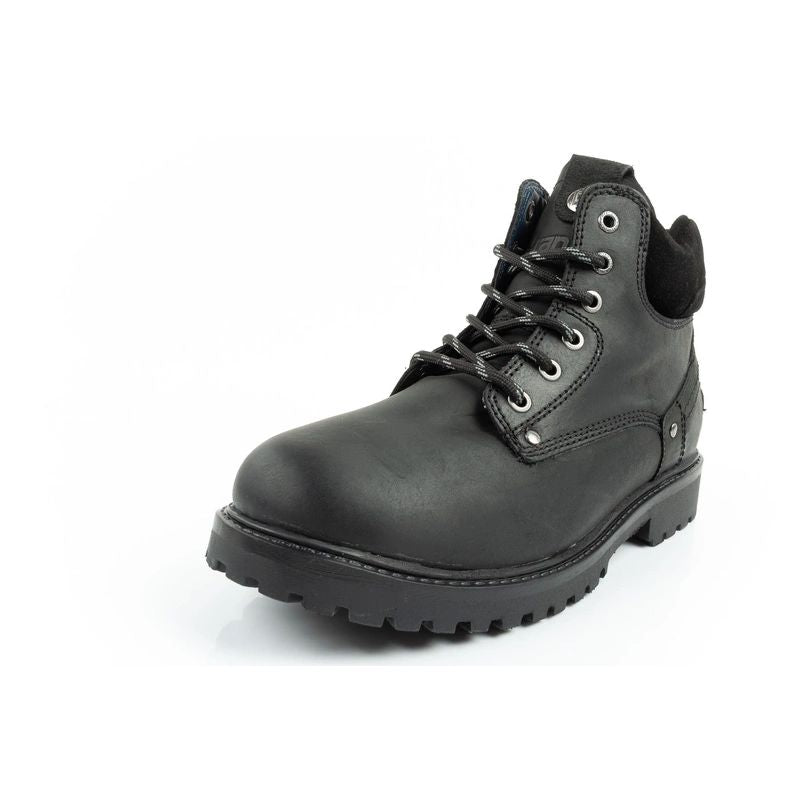 Wrangler Yuma men's boots, Chelsea boots, elegant leather, black Wrangler