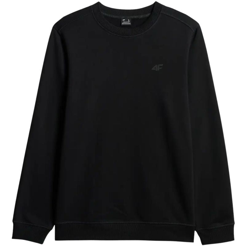Men's sweatshirt 4F M2549 deep black 4FWMM00TSWSM2549 20S