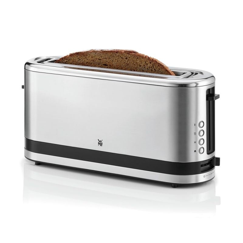 WMF toaster, 2 slices, silver, stainless steel, power 900 W, input voltage AC 220-240 V, frequency 50/60 Hz, width 366 mm, depth 110 mm, height 156 mm AGD - Produkty/Tostery Your Sports Performance