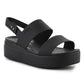 Crocs Brooklyn Low Wedge W 206453-060 sandals Footwear/Swimming Crocs