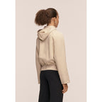 CASALL Aria Zip Hoodie Jacket, beige