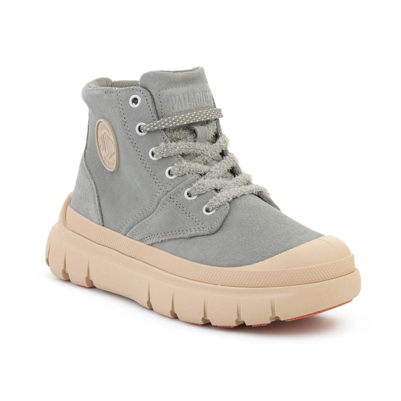 PALLADIUM PALLAPOP HI ZIP SDE VETIVER 99553-340