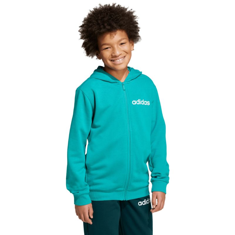 Adidas Essentials green kids tracksuit JN2427 In preparation Your Sports Performance