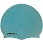 Crowell Recycling Pearl Silicone Swim Cap Light Blue Color 6