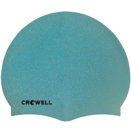Crowell Recycling Pearl Silicone Swim Cap Light Blue Color 6
