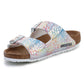 Birkenstock Arizona Kids Flashy Hologram Silver Jr 1022173 Footwear/Lifestyle/Brinkenstock Birkenstock