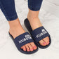 Kubota W KUB1B basic pool flip-flops, navy blue Footwear/Outdoor Your Sports Performance
