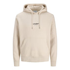 Jack&Jones Men's Hoodie JJESCHO SWEAT HOOD NOOS 12278789 MOONBEAM