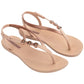Ipanema Sandal Rio women's flip-flop sandals, fashionable and comfortable, beige In preparation Your Sports Performance